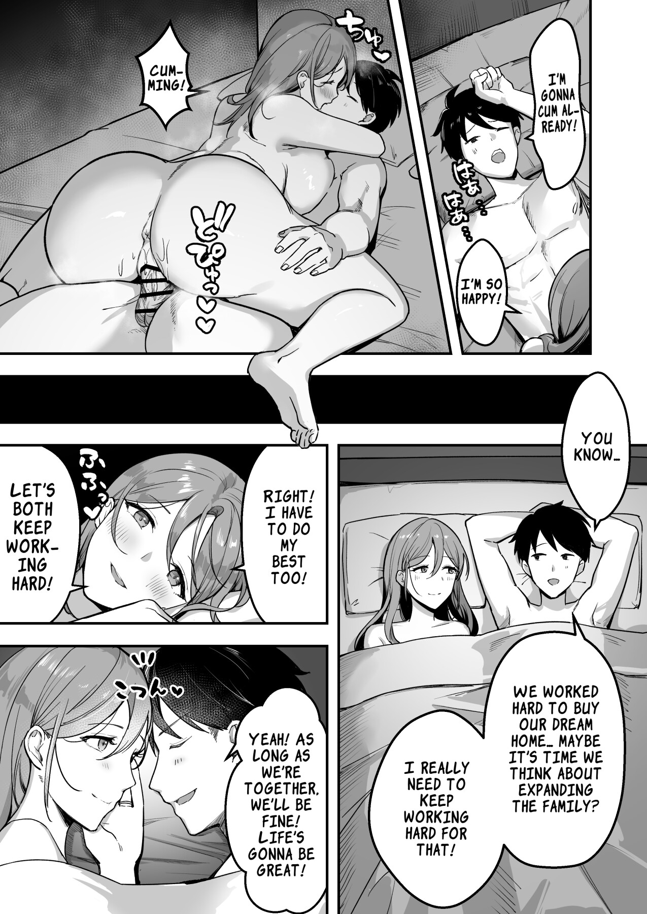 Hentai Manga Comic-The Housewife Courier Who Became a Bitch for the Customer's Huge Cock-Read-4